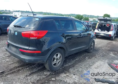 2016 Kia Sportage Lx из США, поврежденный, VIN KNDPBCAC6G7854480